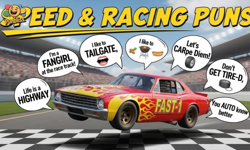 Speed & Racing Puns