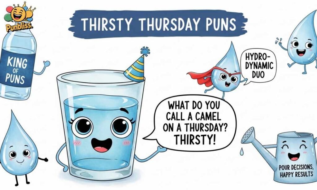 Thirsty Thursday Puns