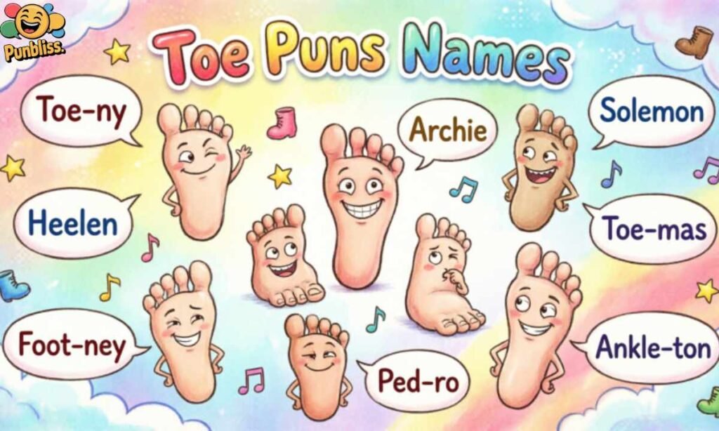 Toe Puns Names