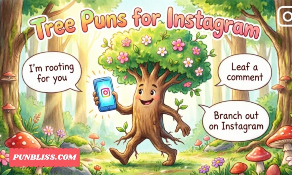 Tree Puns for Instagram