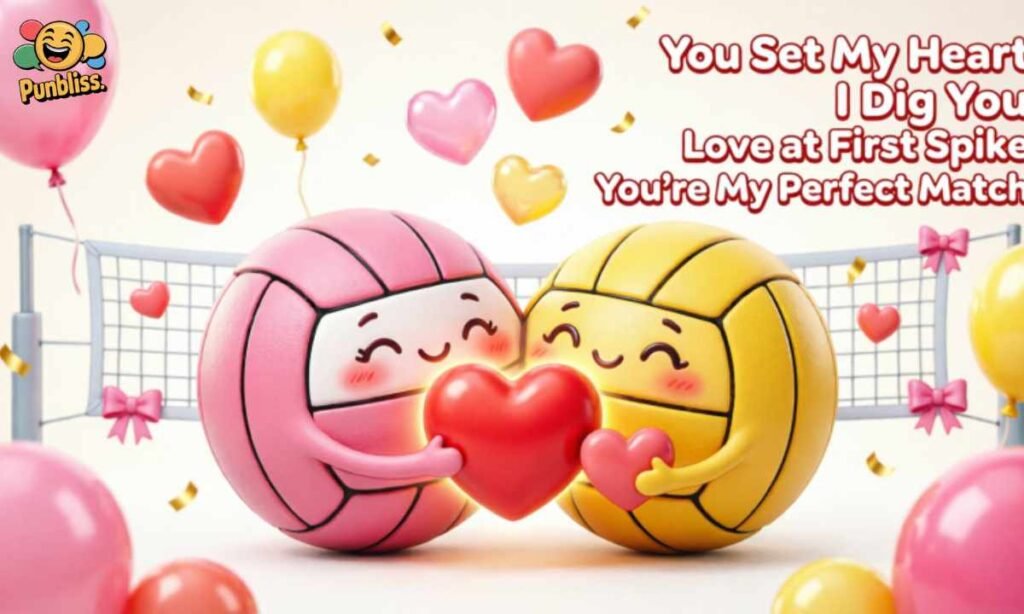 Volleyball Love Puns