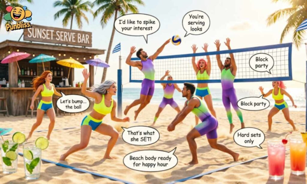 Volleyball Puns for Adults