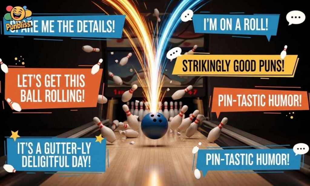 Witty Bowling Puns for Social Media