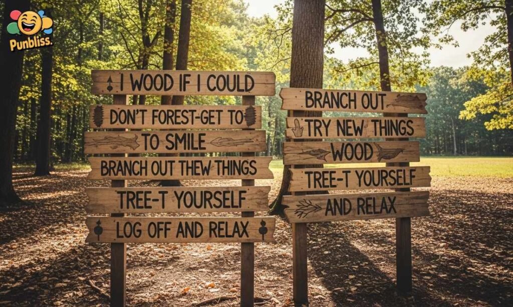 wood puns one liners