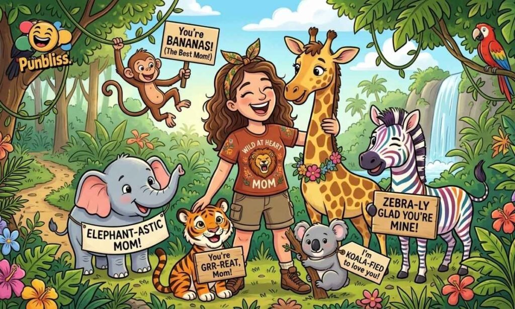 Animal Puns for the Wild at Heart Mom