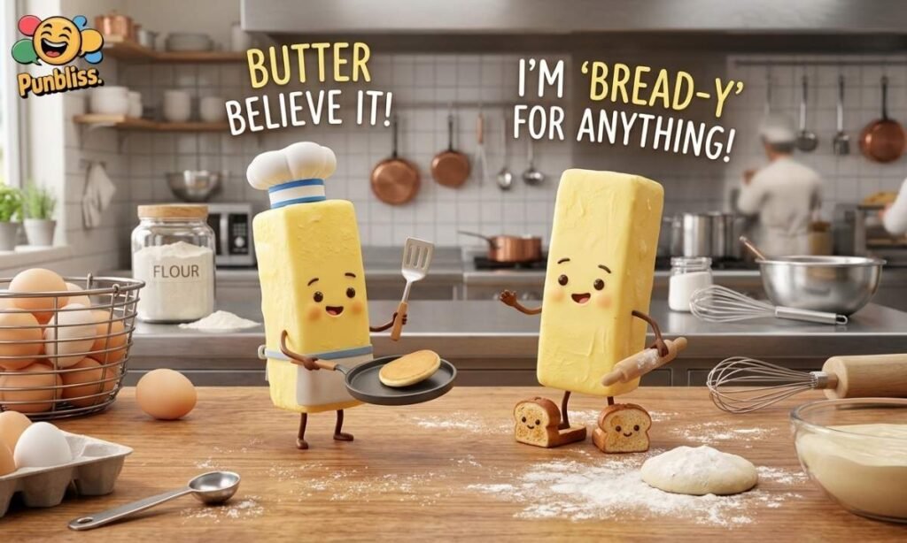 Butter Puns for Cooking and Baking