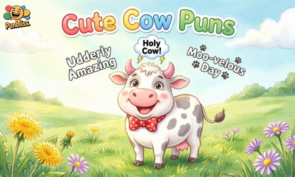Cute Cow Puns