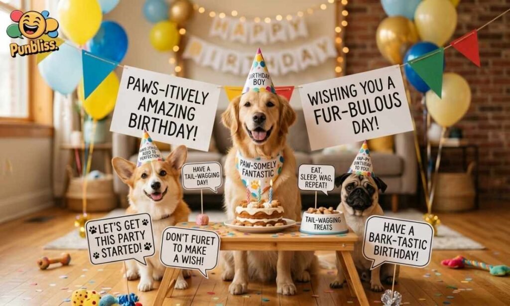 Dog Birthday Puns