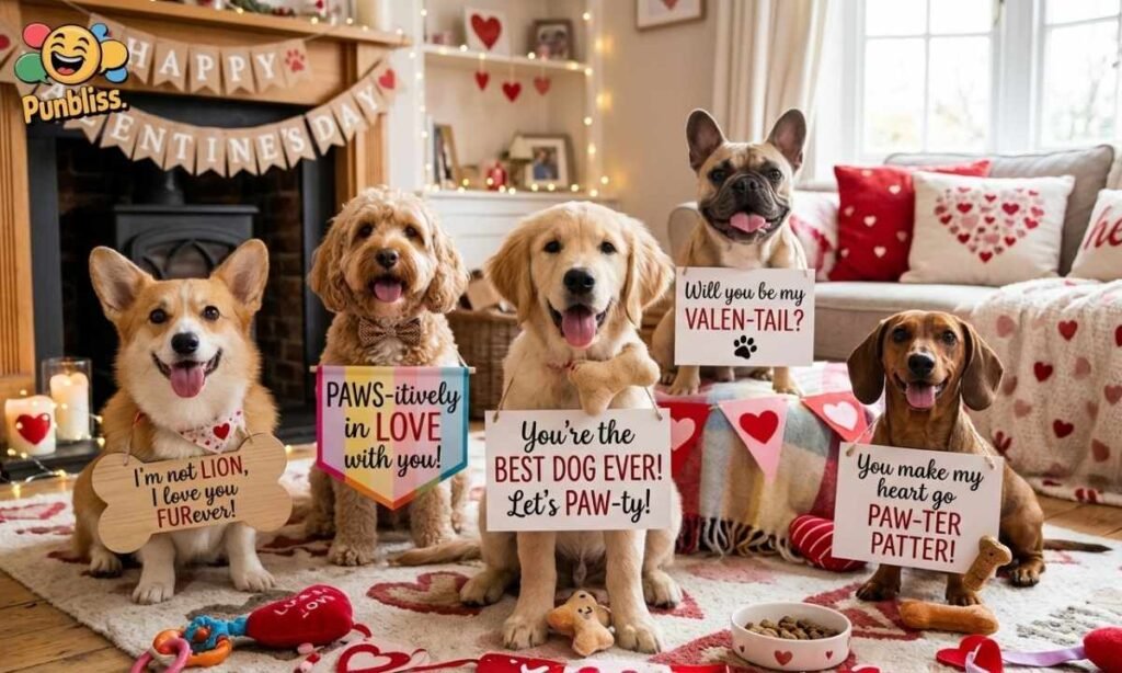 Dog Valentine Puns