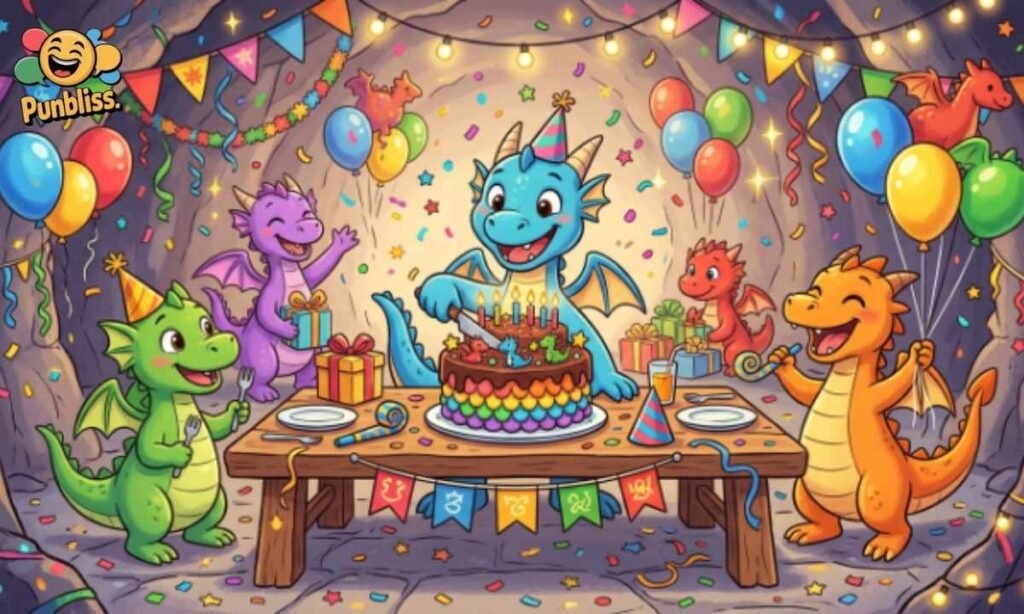 Dragon Puns Birthday