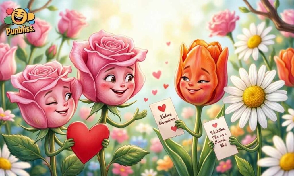 Flower Valentine’s Day Puns