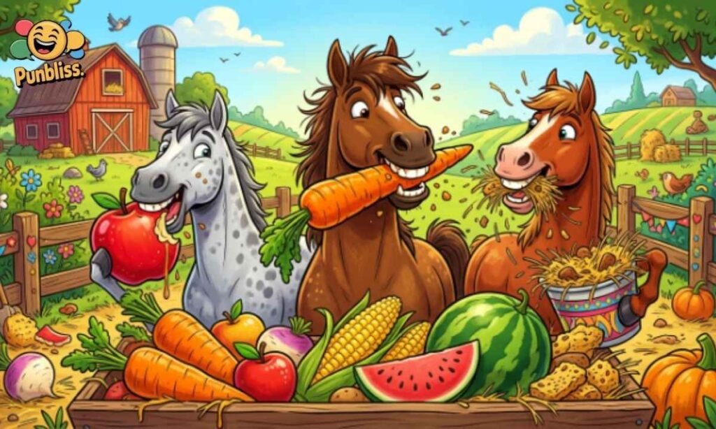 Food and Eating Horse Jokes