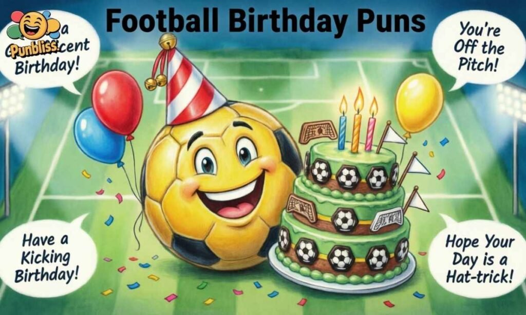 Football Birthday Puns