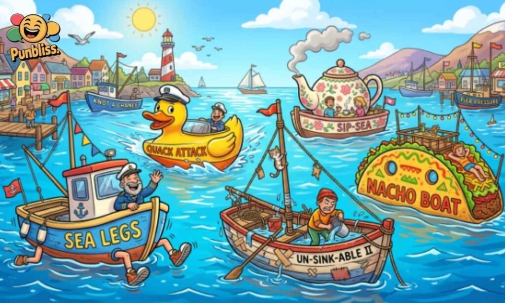 Funny Boat Name Puns