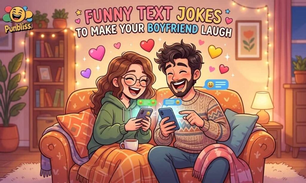 Funny Text Jokes to Make Your Boyfriend Laugh