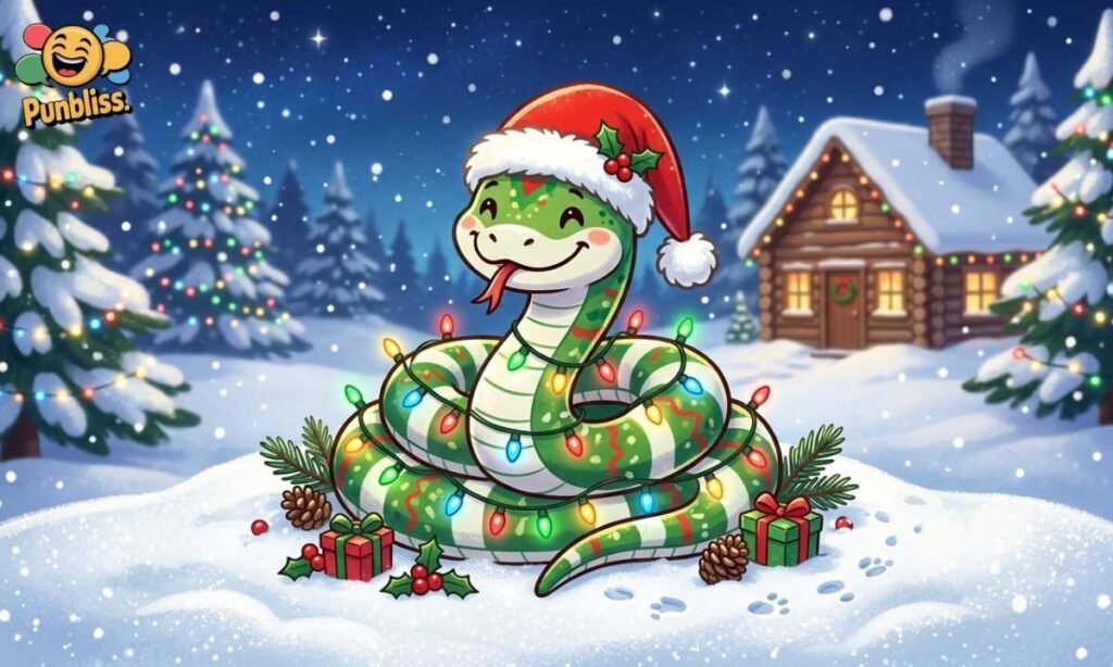 Holiday and Christmas Snake Puns