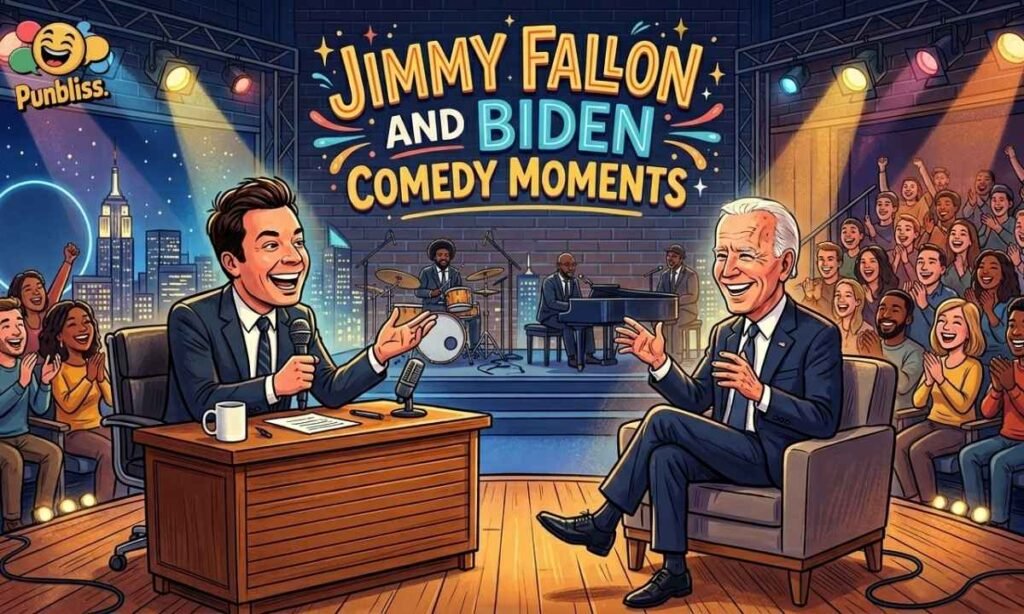 Jimmy Fallon and Biden Comedy Moments