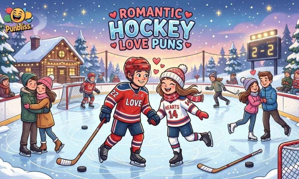 Romantic Hockey Love Puns