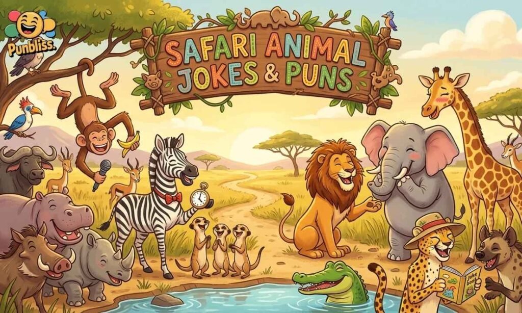 Safari Animal Jokes and Puns