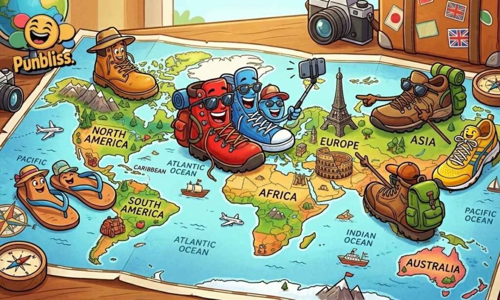 Shoe Puns for Travelers and Tourists