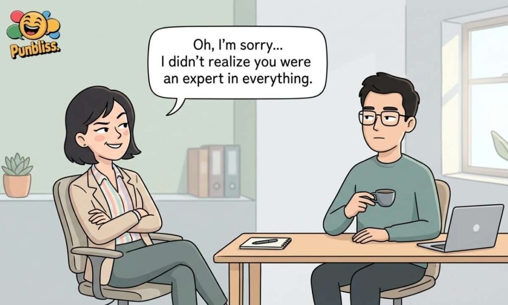Silly and Sassy Dry Humor Comebacks