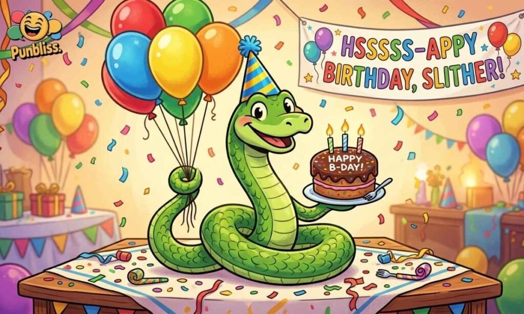 Snake Birthday Puns