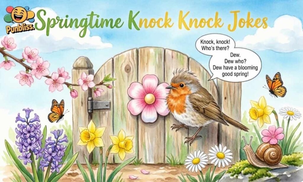 Springtime Knock Knock Jokes