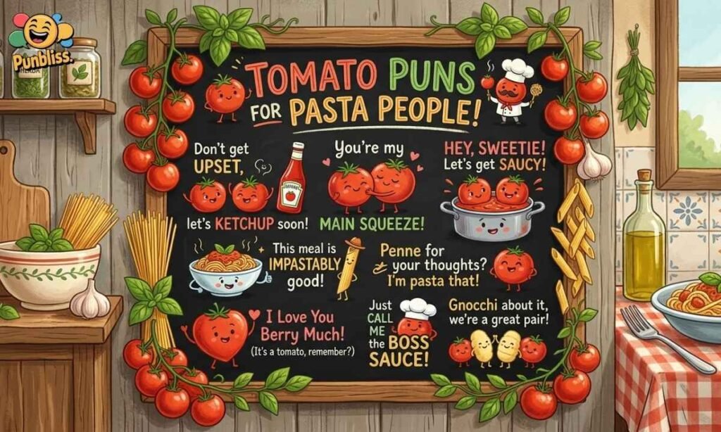 Tomato Puns for Pasta People