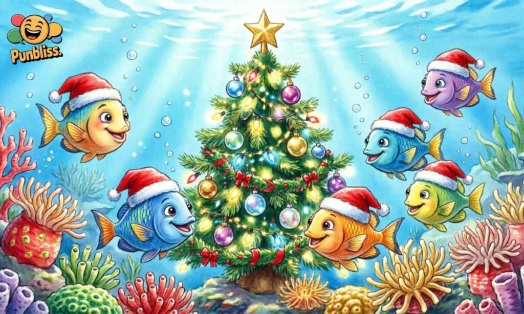 Christmas Fishing Puns