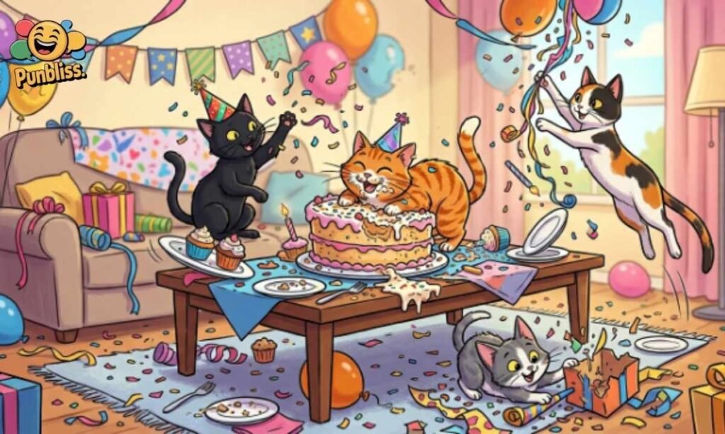 Funny Cat Birthday Puns