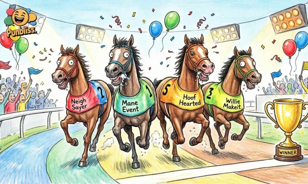 Funny Horse Names for Race Nights