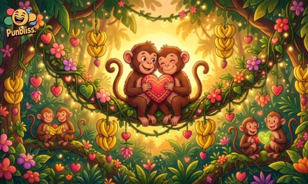 Monkey Valentine Puns