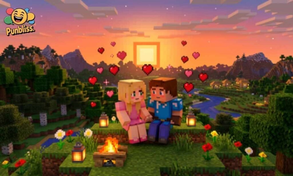 Romantic Minecraft Puns