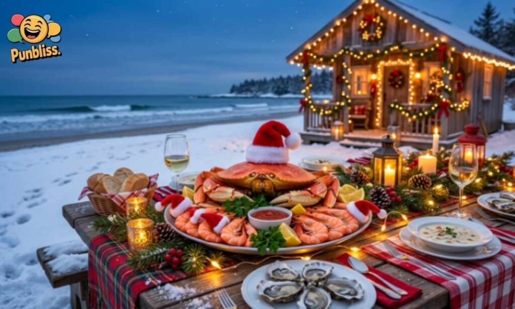 Seafood Christmas Puns