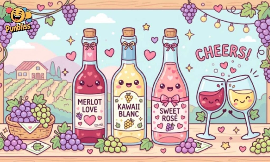 Cute Wine Puns
