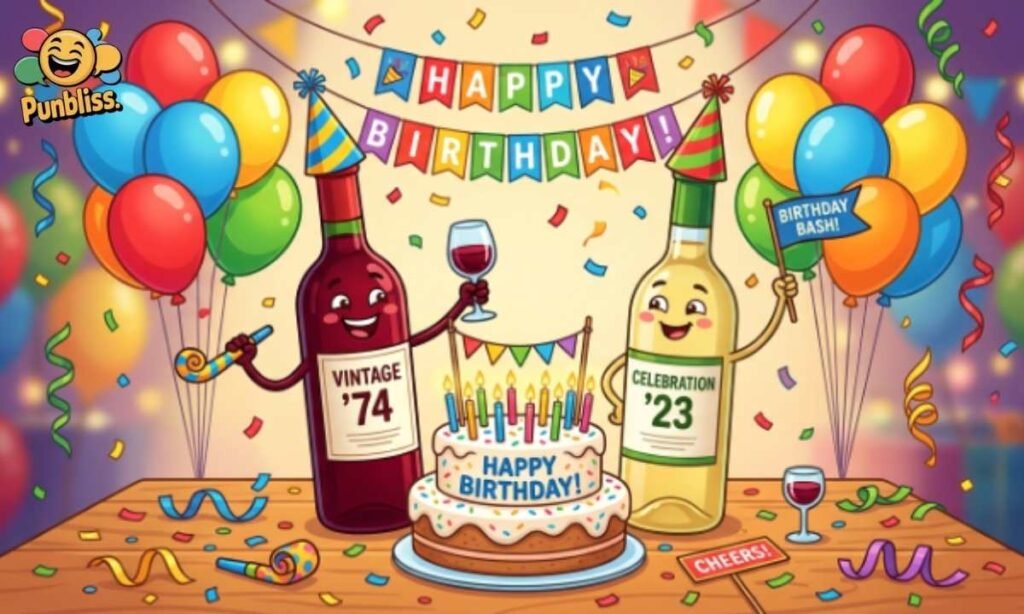 Wine Puns for Birthdays