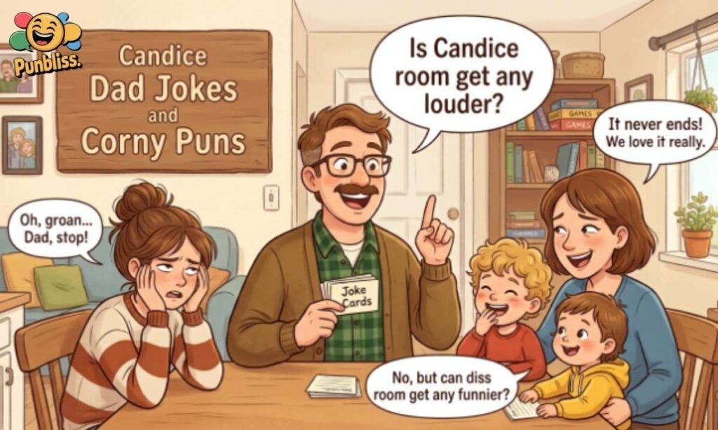 Candice Dad Jokes and Corny Puns