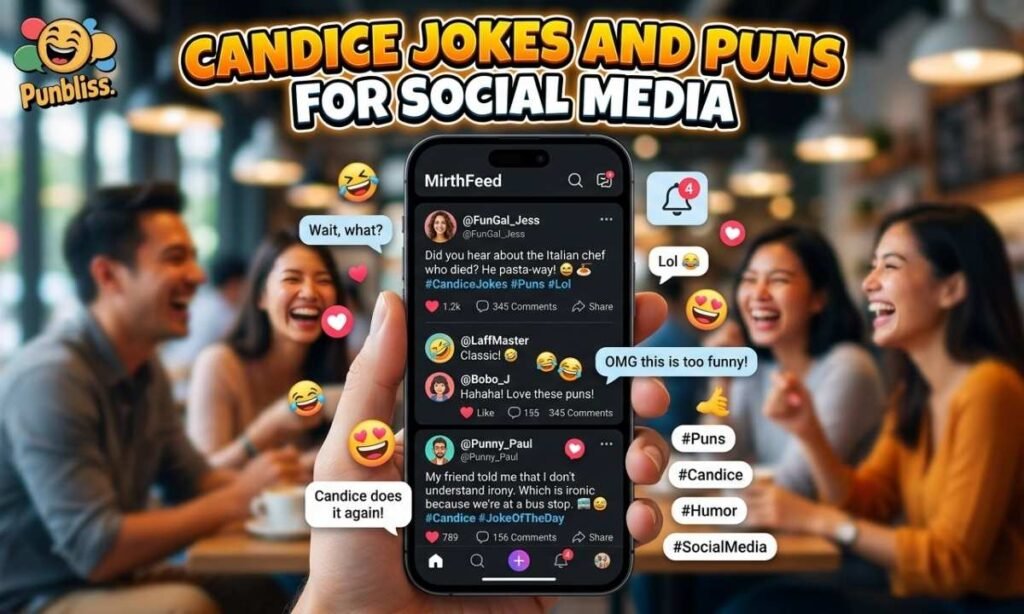 Candice Jokes and Puns for Social Media