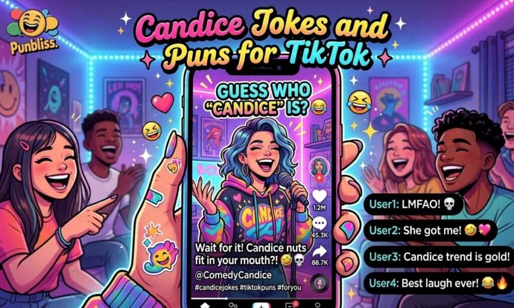 Candice Jokes and Puns for TikTok