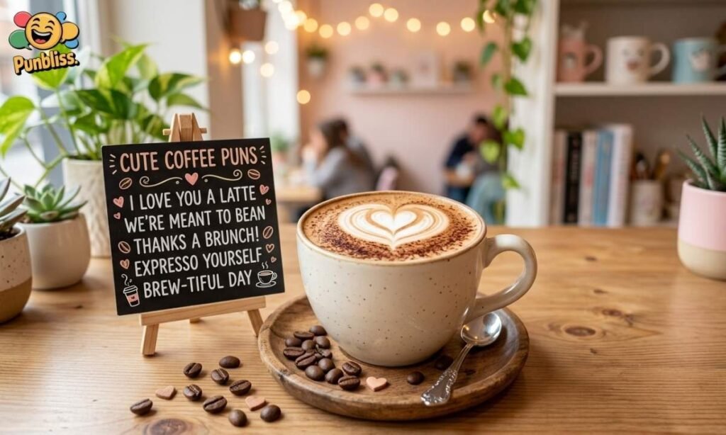 Cute Coffee Puns