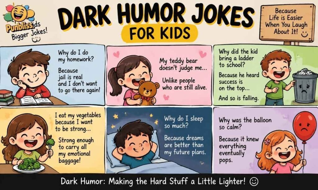 Dark Humor Jokes for Kids