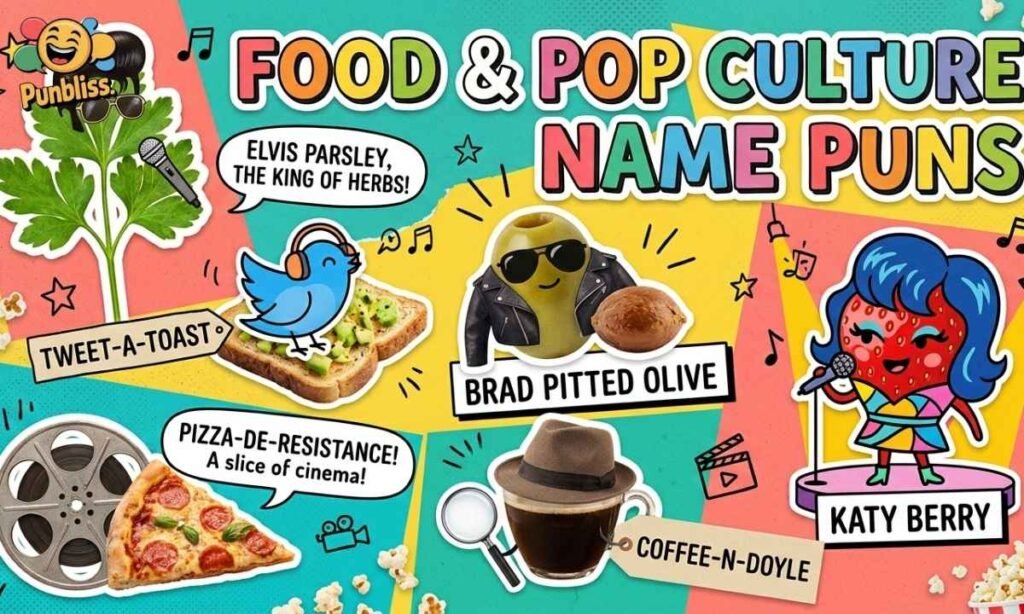 Food, Pop Culture, and Everyday Name Wordplay