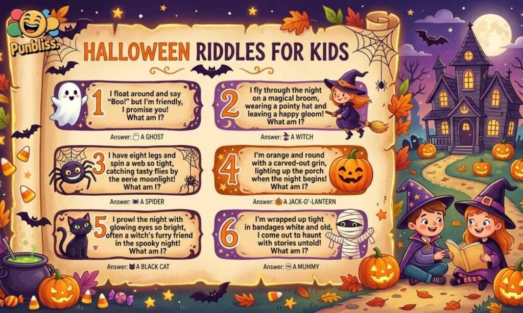 Halloween Riddles for Kids