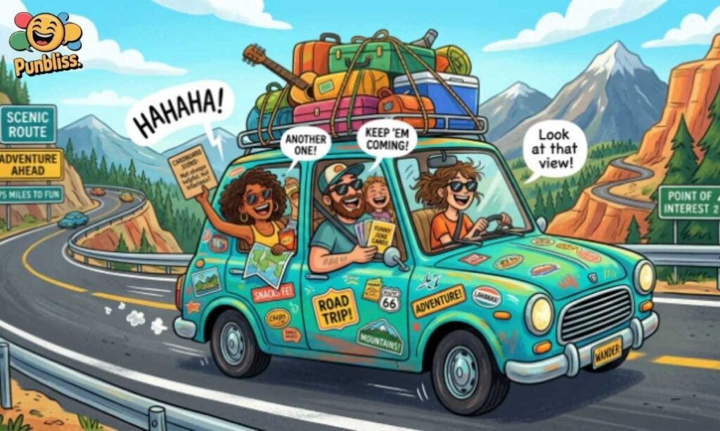 Lame Jokes for Road Trips and Travel