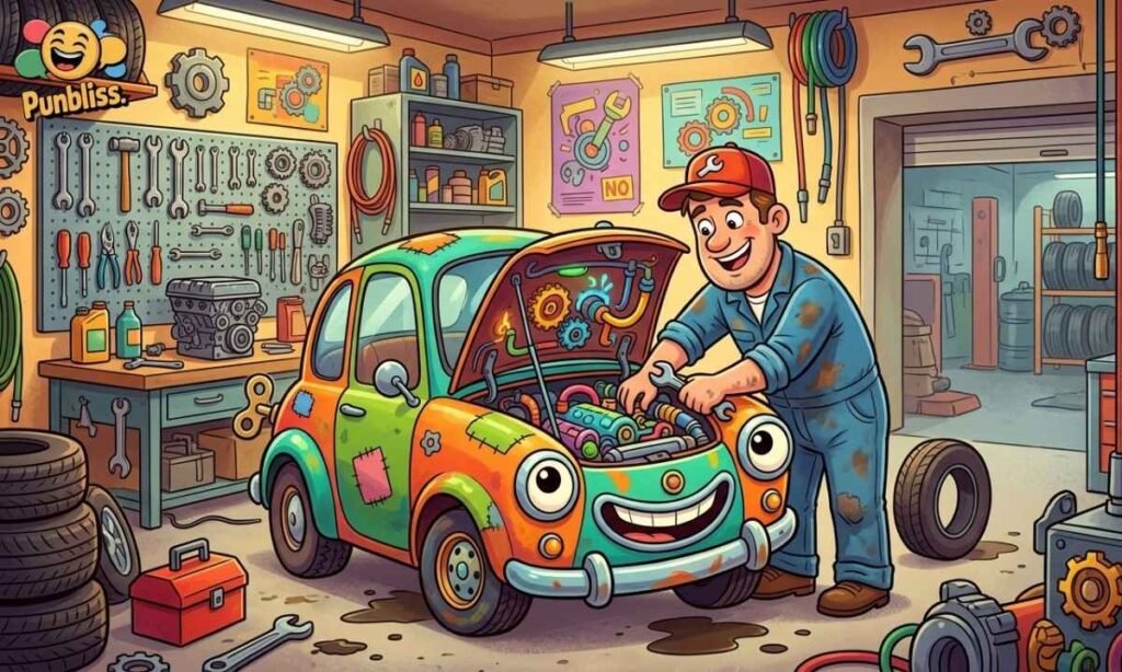 Mechanic, Garage, and Auto Repair Puns