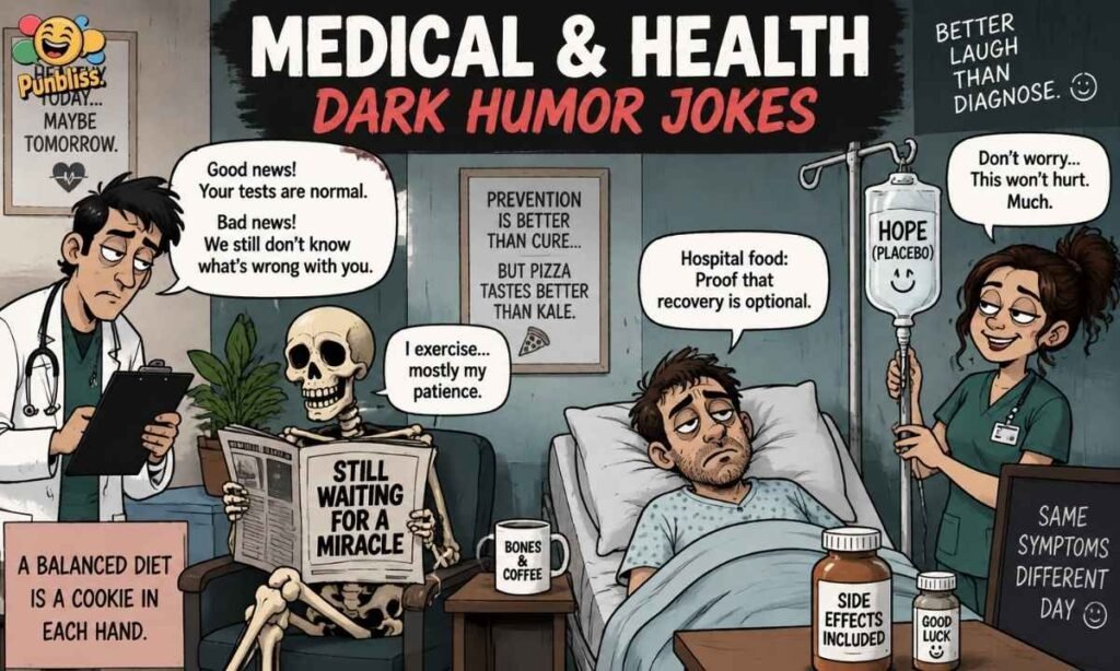 Medical and Health Dark Humor Jokes