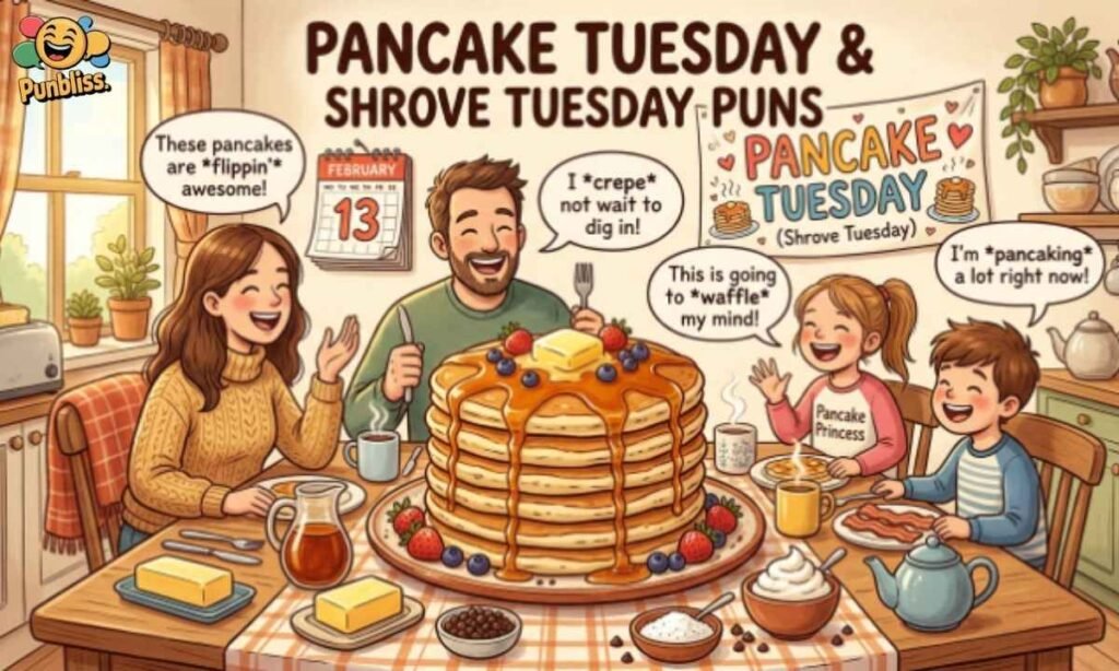 Pancake Tuesday and Shrove Tuesday Puns