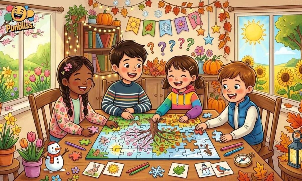 Seasonal Riddles for Kids
