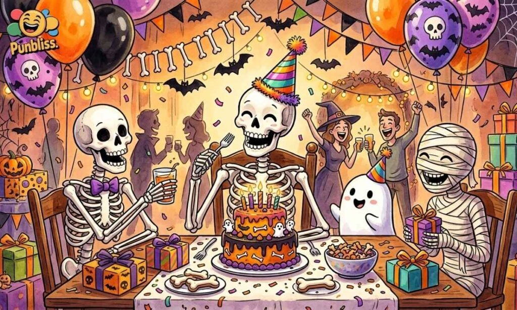 Skeleton Birthday Puns