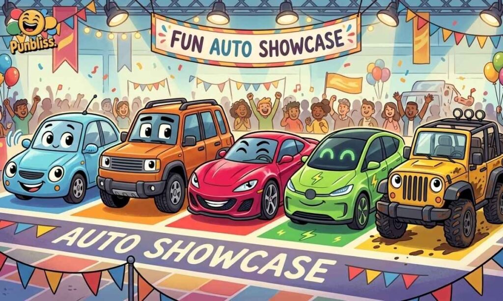 Toyota, Honda, Ford, BMW, Tesla, Jeep, Kia, and More Car Puns